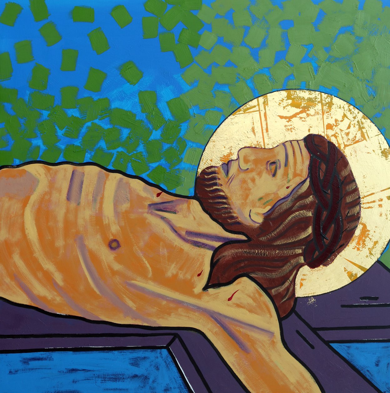 Jesus wird ans Kreuz genagelt von Sara Hayward