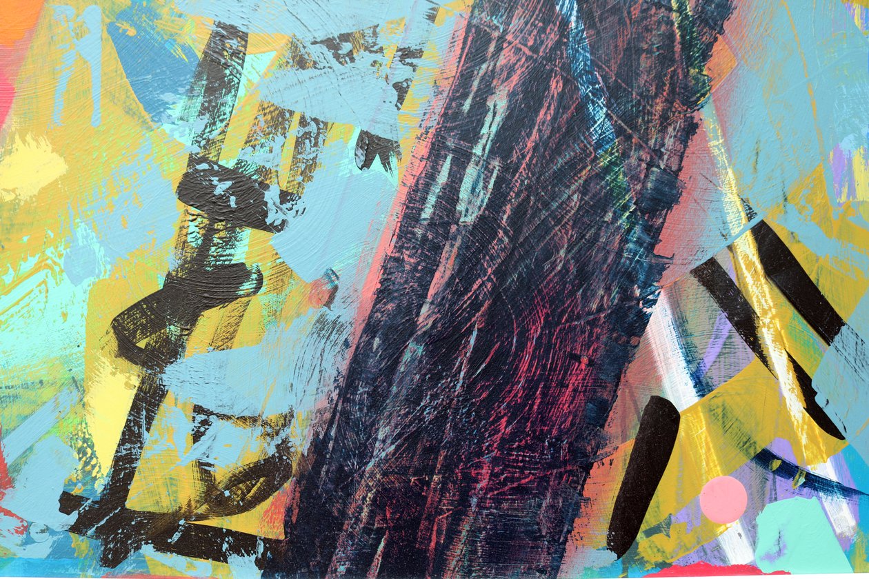 Abstrakt 5 von Sara Hayward