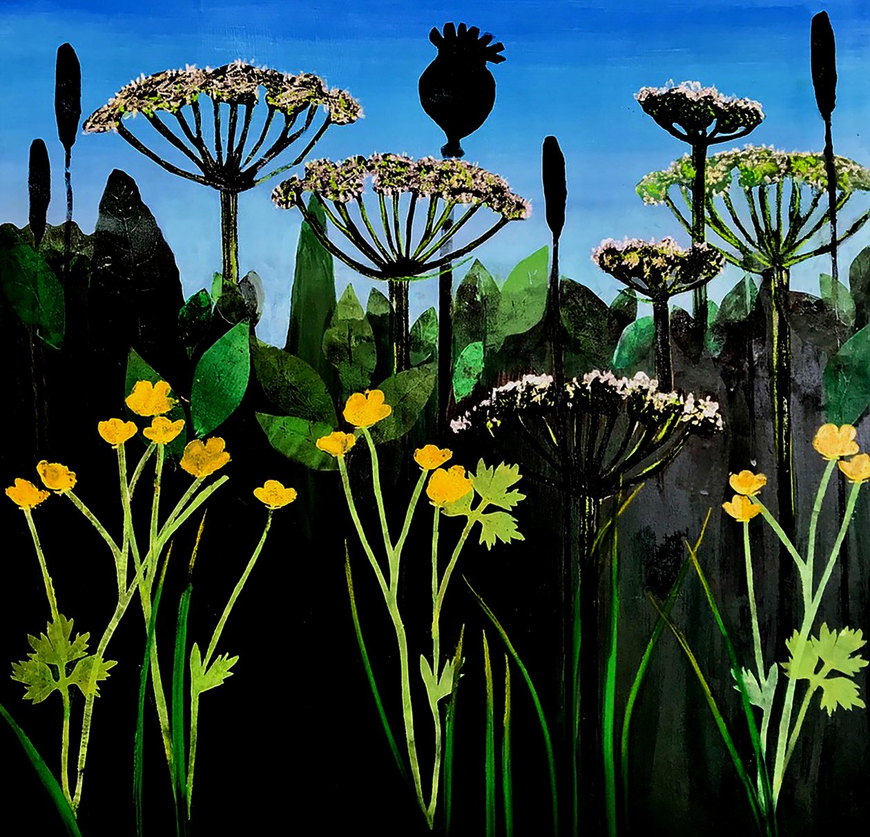 Butterblumen von Sarah Thompson Engels
