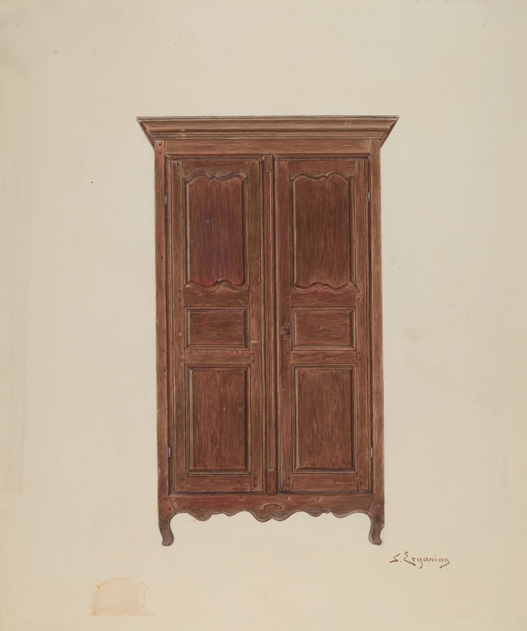 Schrank von Sarkis Erganian