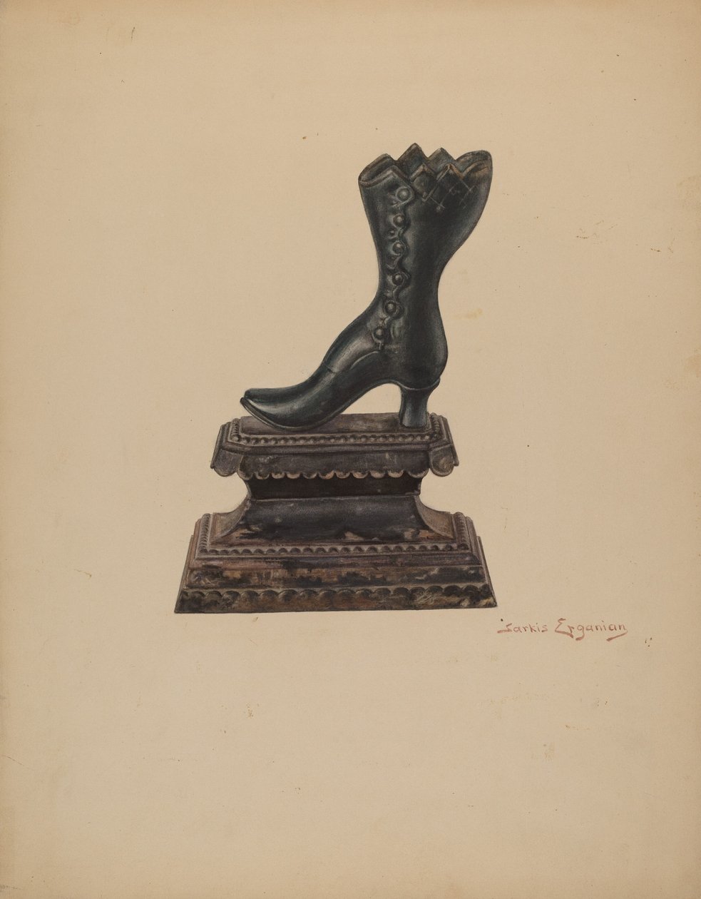 Türstopper, ca. 1939 von Sarkis Erganian