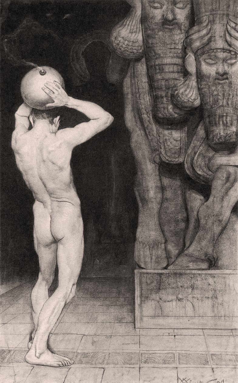Der Anarchist, 1894 von Sascha Schneider