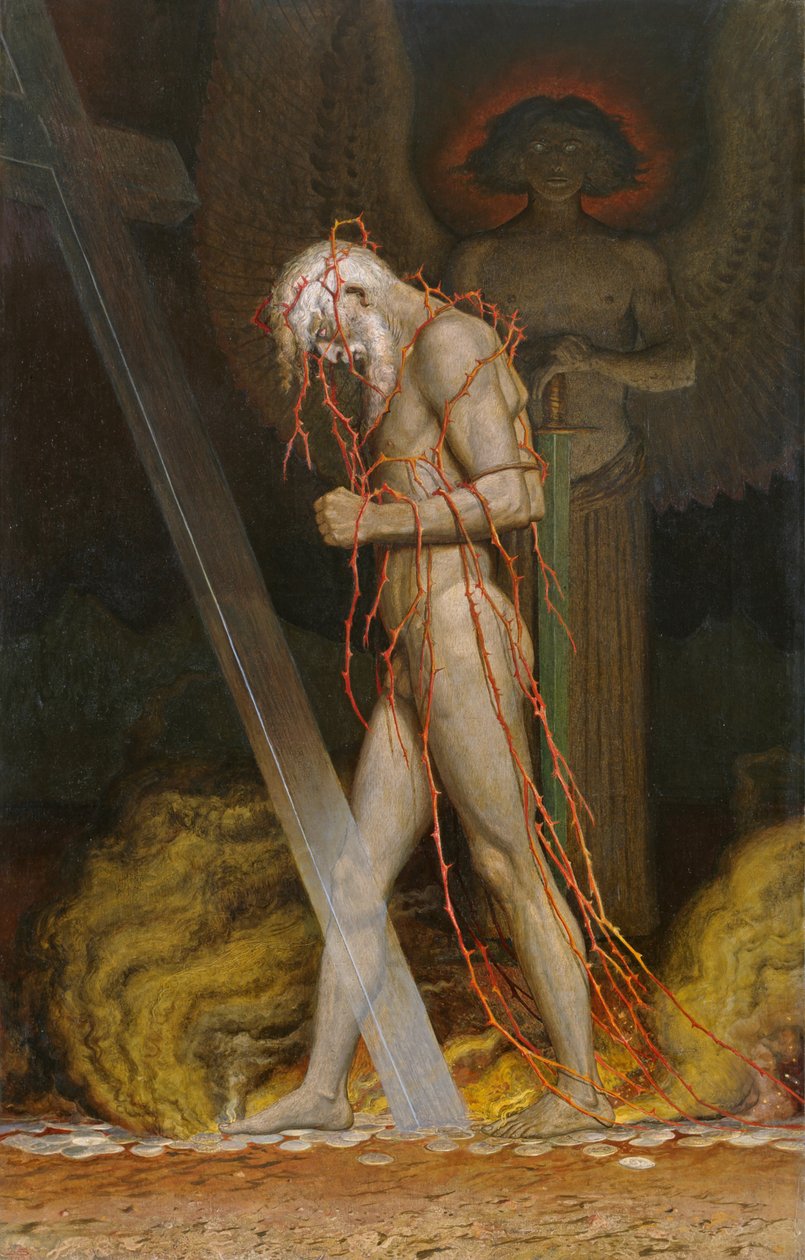 Judas Iskariot, 1923 von Sascha Schneider