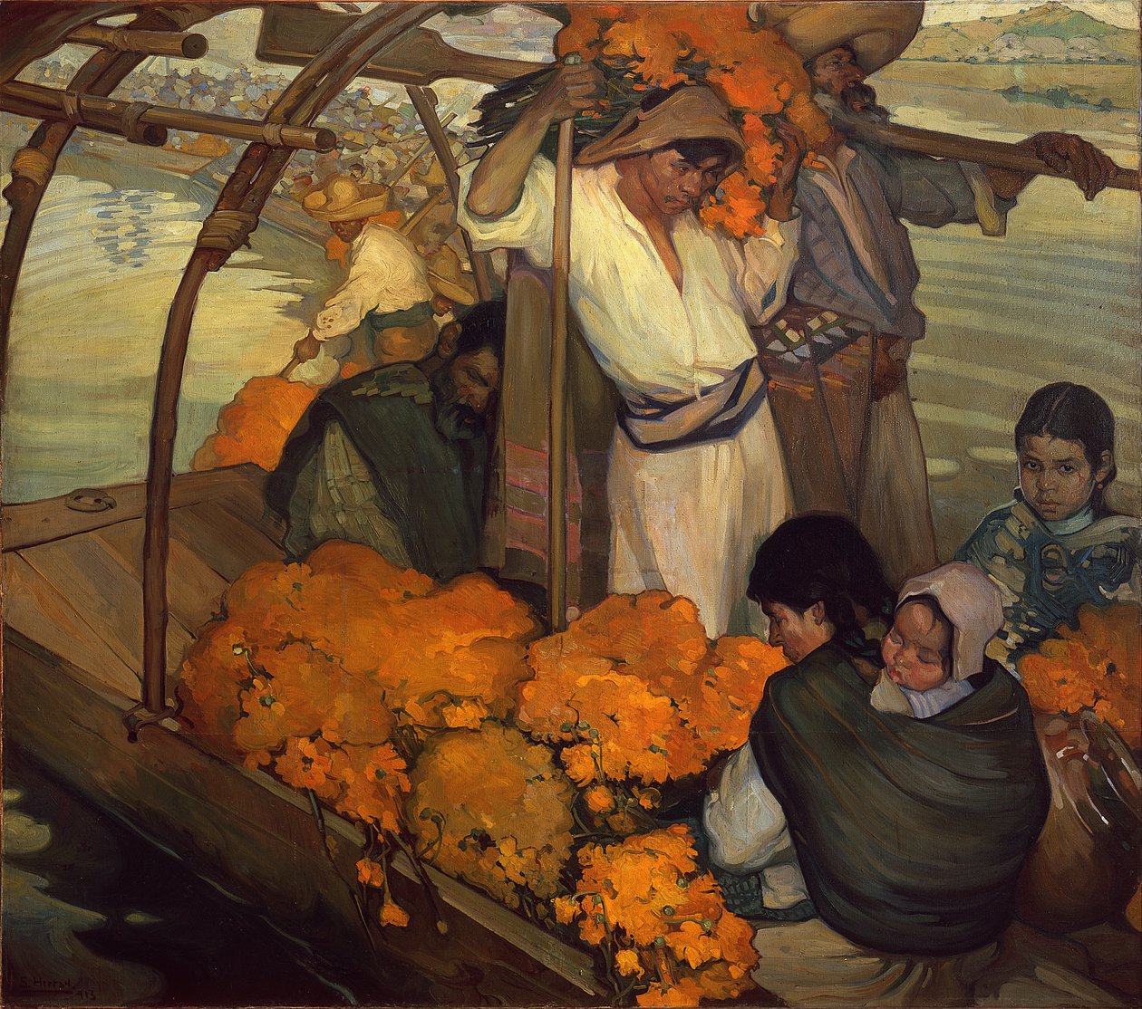 Das Opfer von Saturnino Herrán