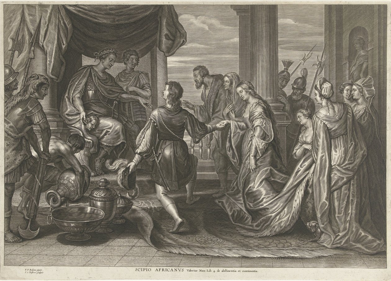 Die Großzügigkeit des Scipio von Schelte Adamsz. Bolswert