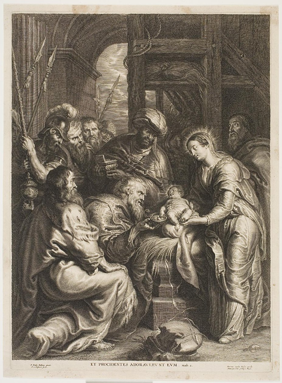 Anbetung der Könige von Schelte Adamsz. Bolswert