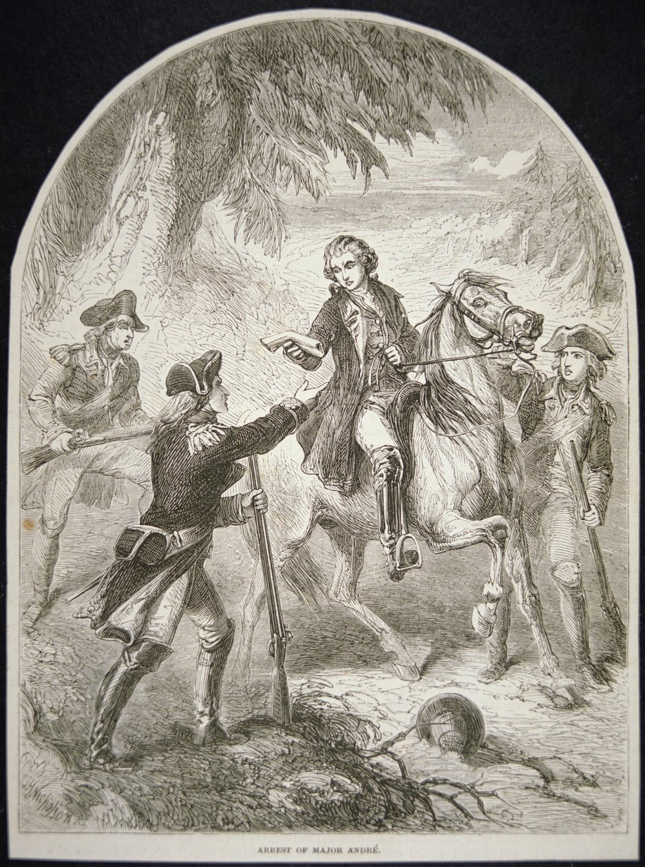 Die Verhaftung von Major Andre von School American