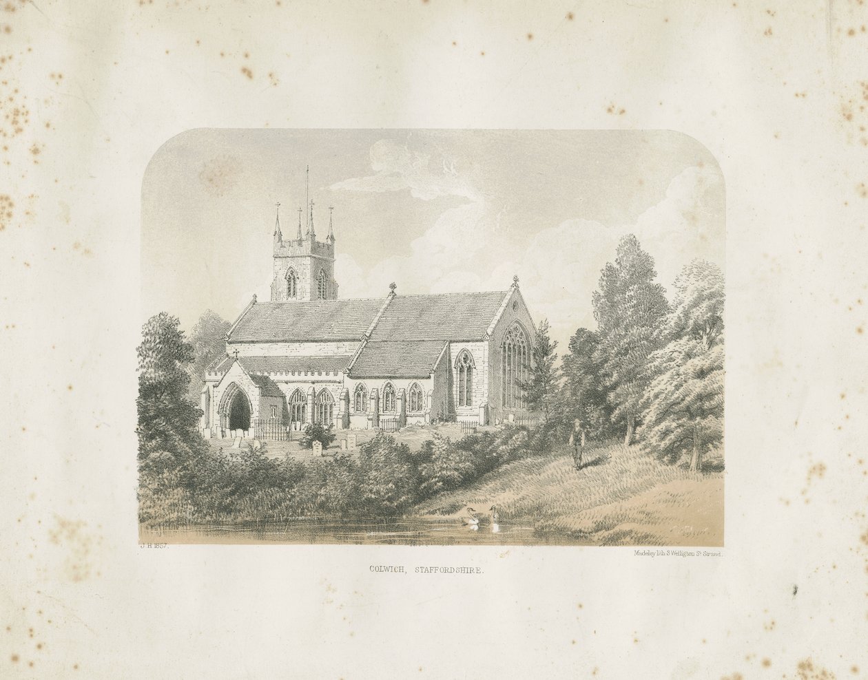 Colwich Kirche von School English