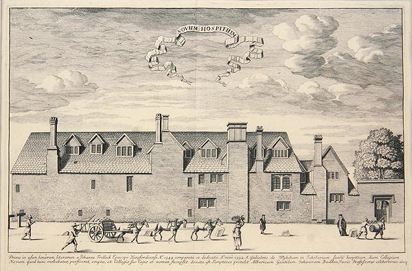 Novum Hospitium im Jahr 1369 von School English