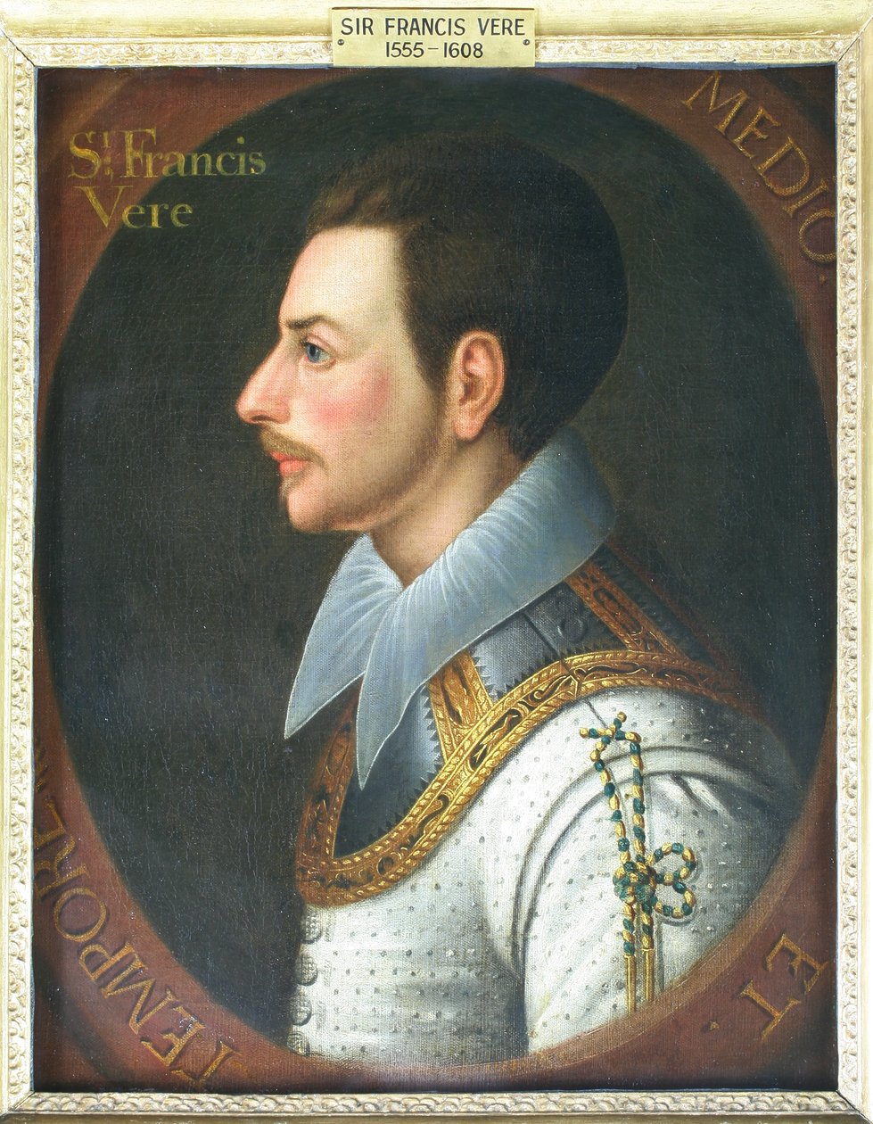 Porträt von Sir Francis Vere von School English