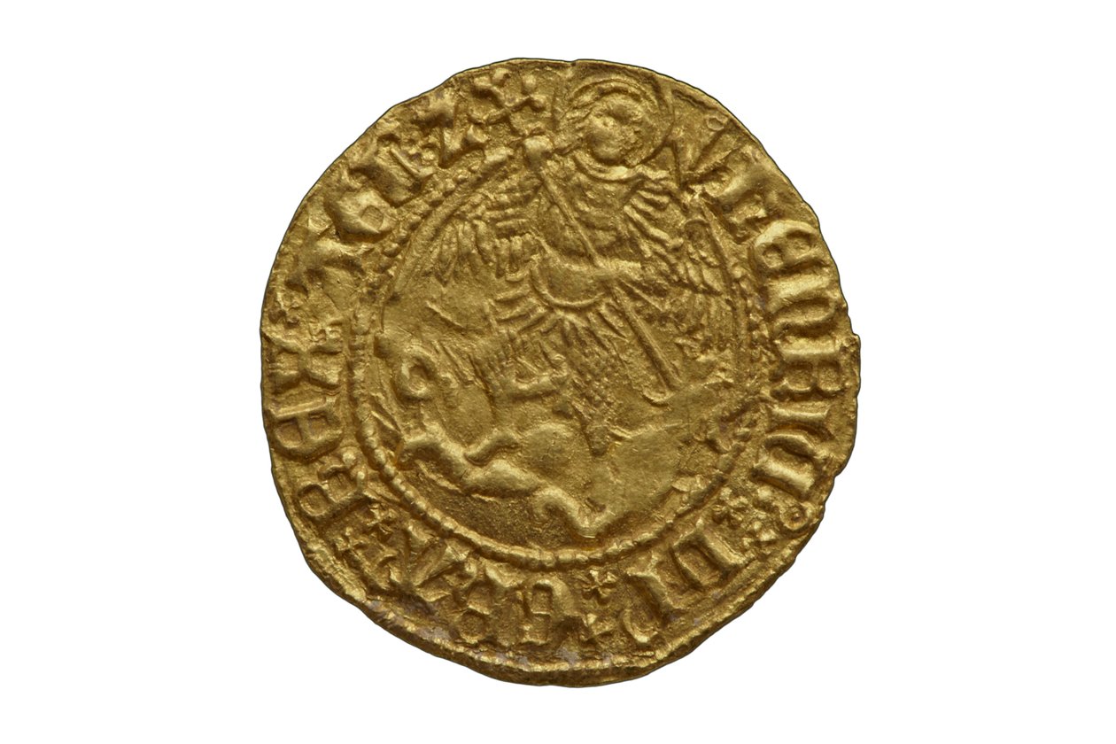 Tudor-Münze aus dem Asthall-Hort von School English