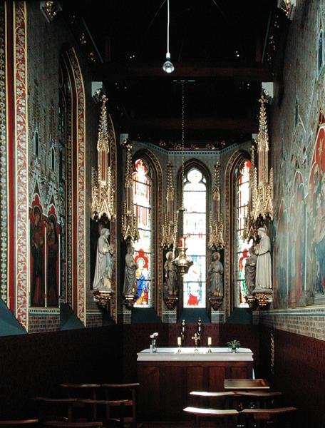 Ansicht des Innenraums von School Flemish