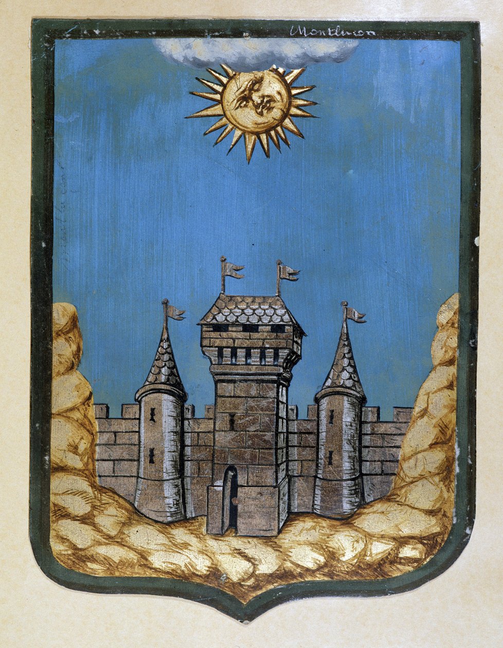 Wappen von Montluçon von School French