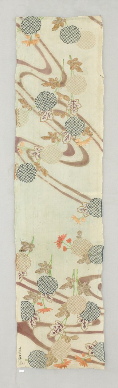 Kimono-Fragment (Stoff) von Japanese School