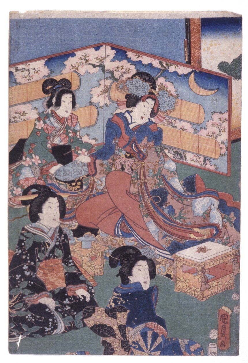 Luxuriöse Innenszene (Trip) von School Japanese