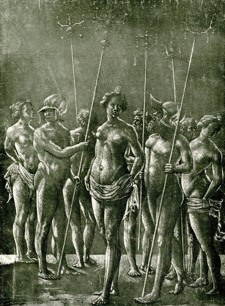 Unbekannte Illustration nach einem italienischen Beispiel von School Netherlandish
