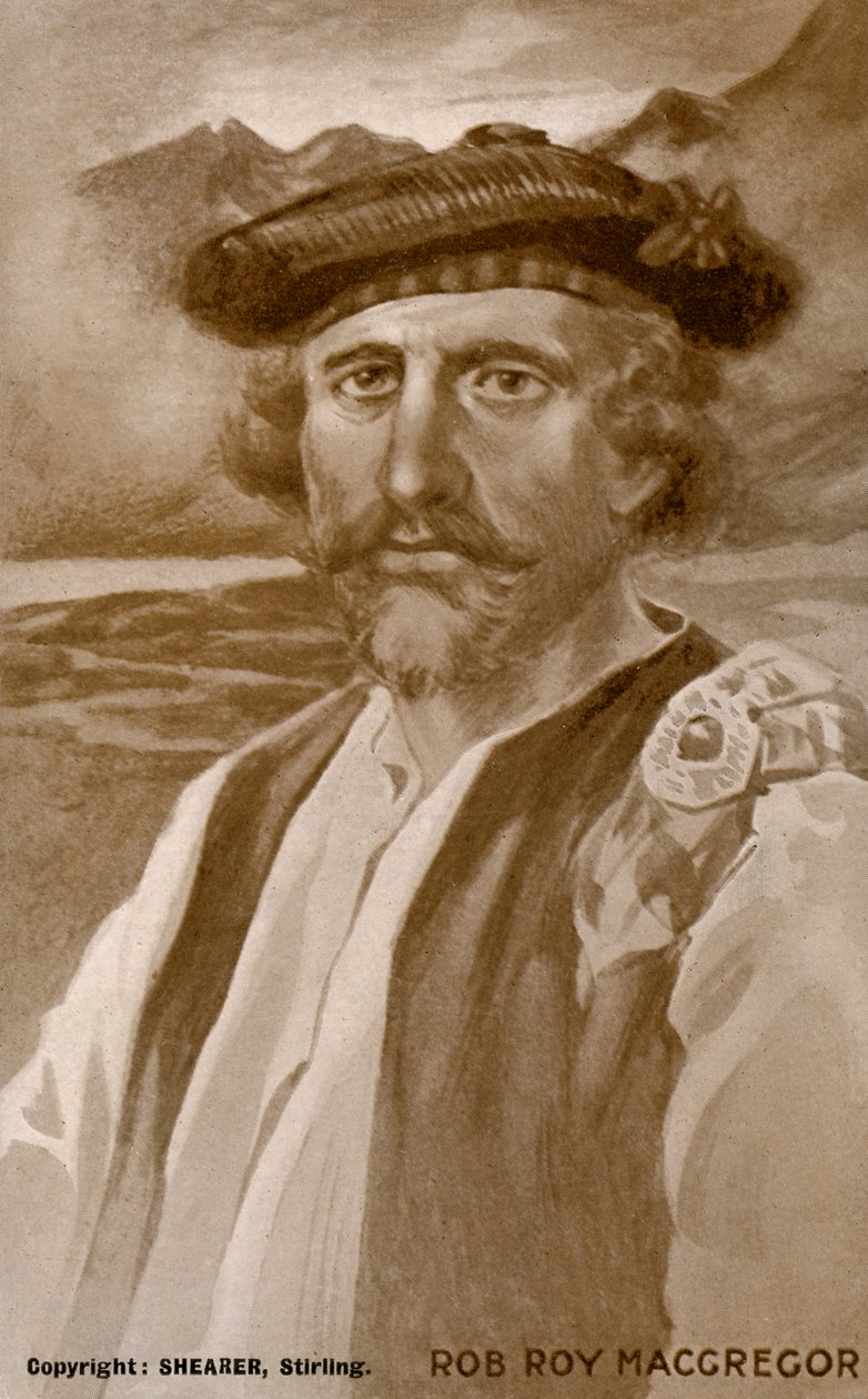 Rob Roy MacGregor (Gravur) von School Scottish