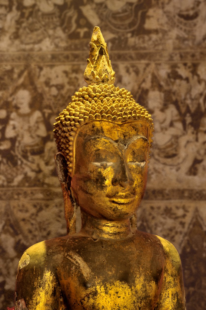 Buddha-Bild im Ayutthaya-Stil von School Siamese