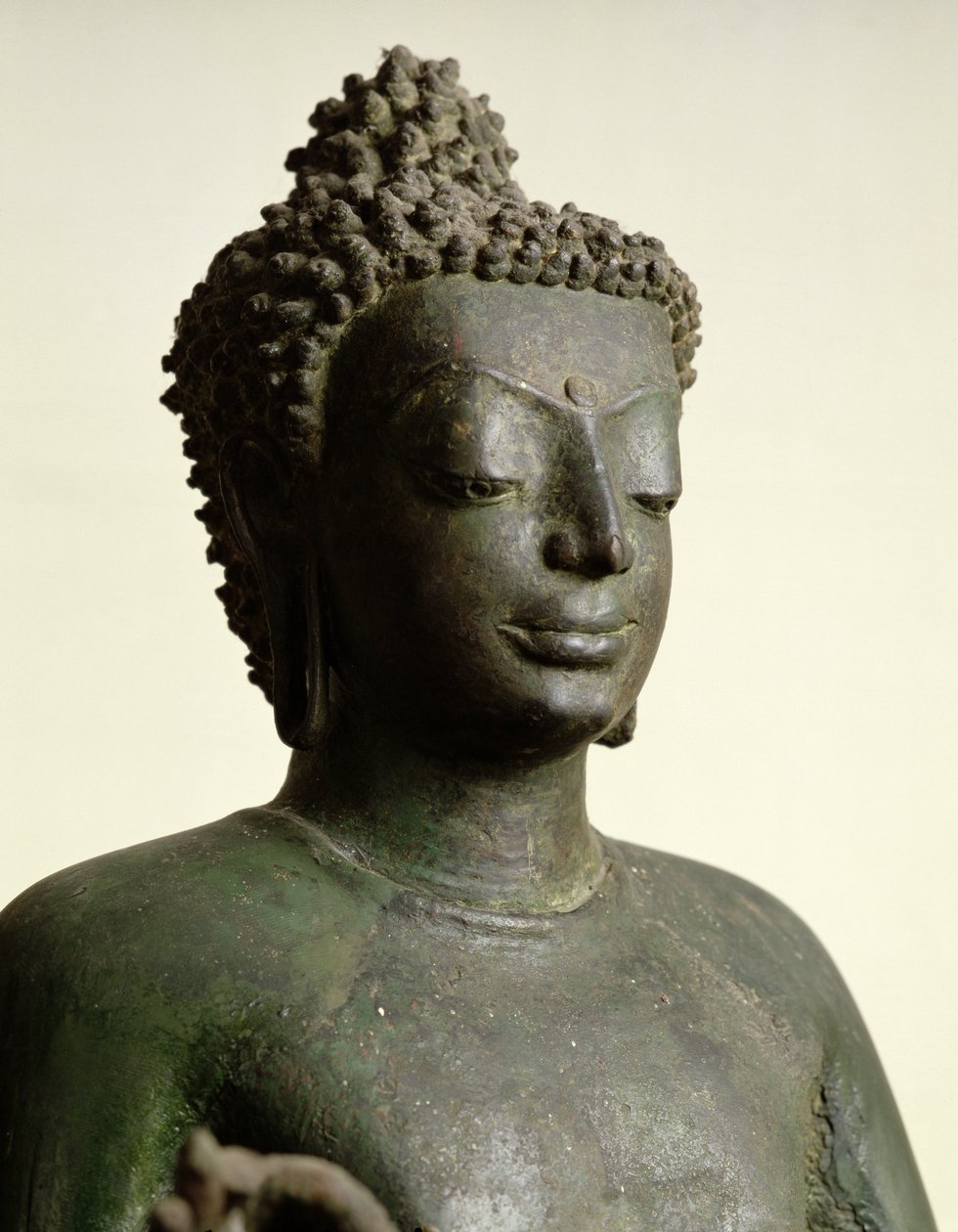 Stehender Buddha aus Buriram (Detail) von School Thai