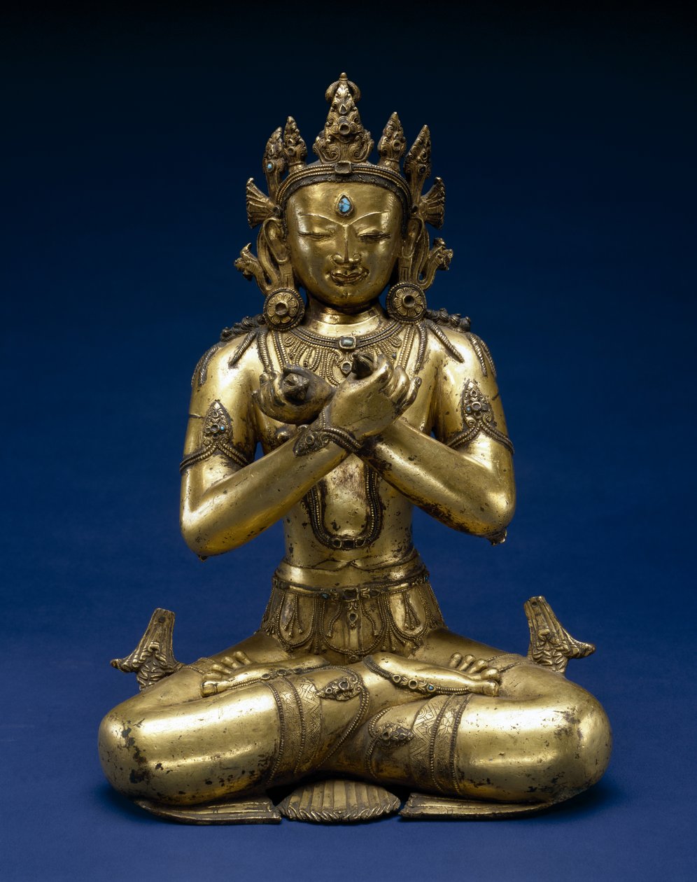 Vajradhara (Träger des Donnerkeils) von School Tibetan