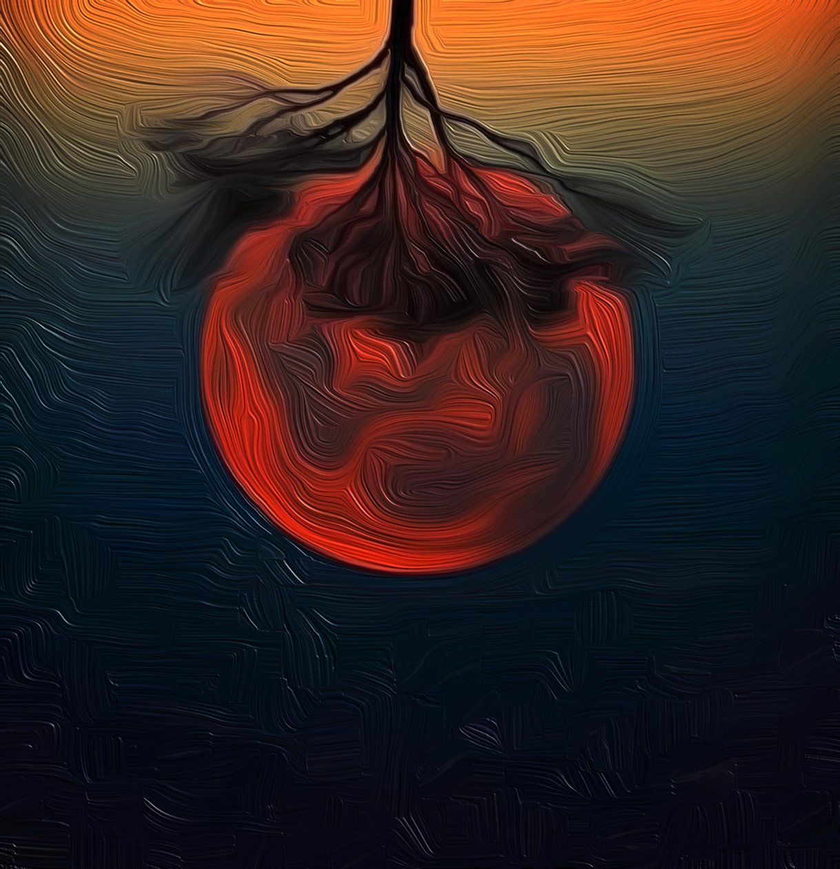 Roter Ball von Scott J. Davis