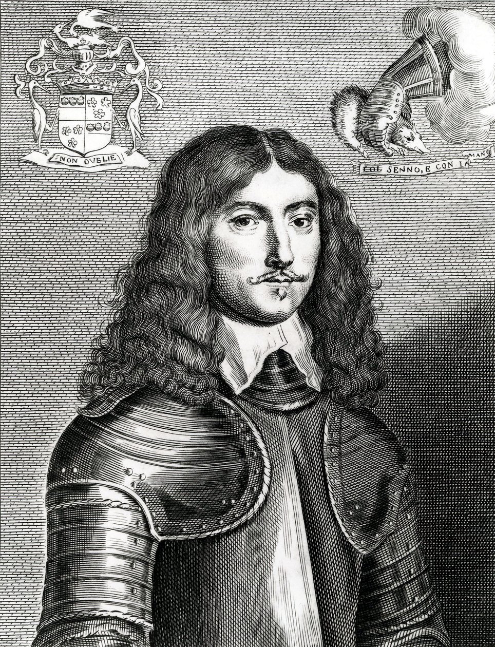 James Graham, Marquis of Montrose, Druck von A. Matham, ca. 1644-50 von Scottish School