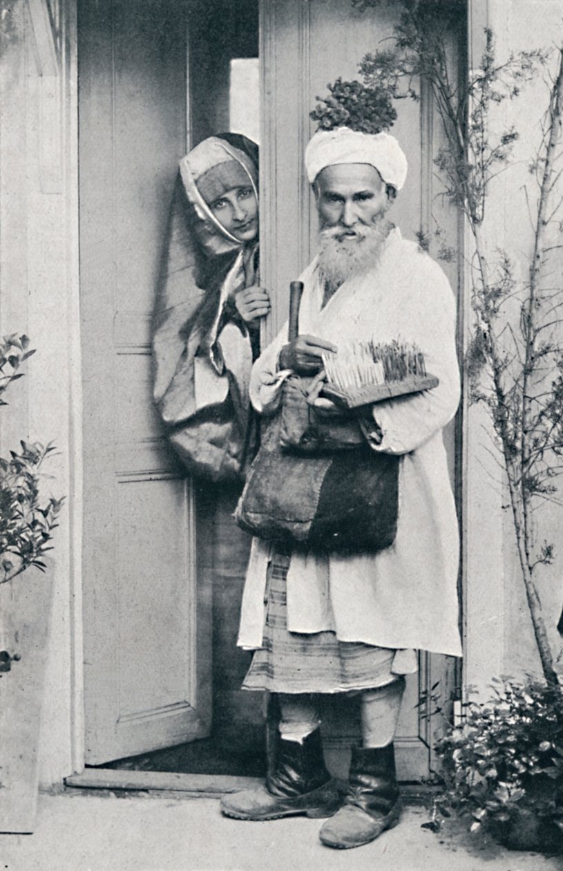 Ein türkischer Händler, 1912 von Sebah