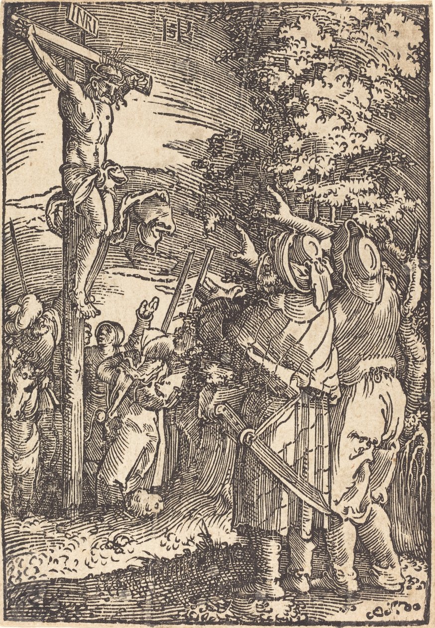 Christus am Kreuz von Sebald Beham