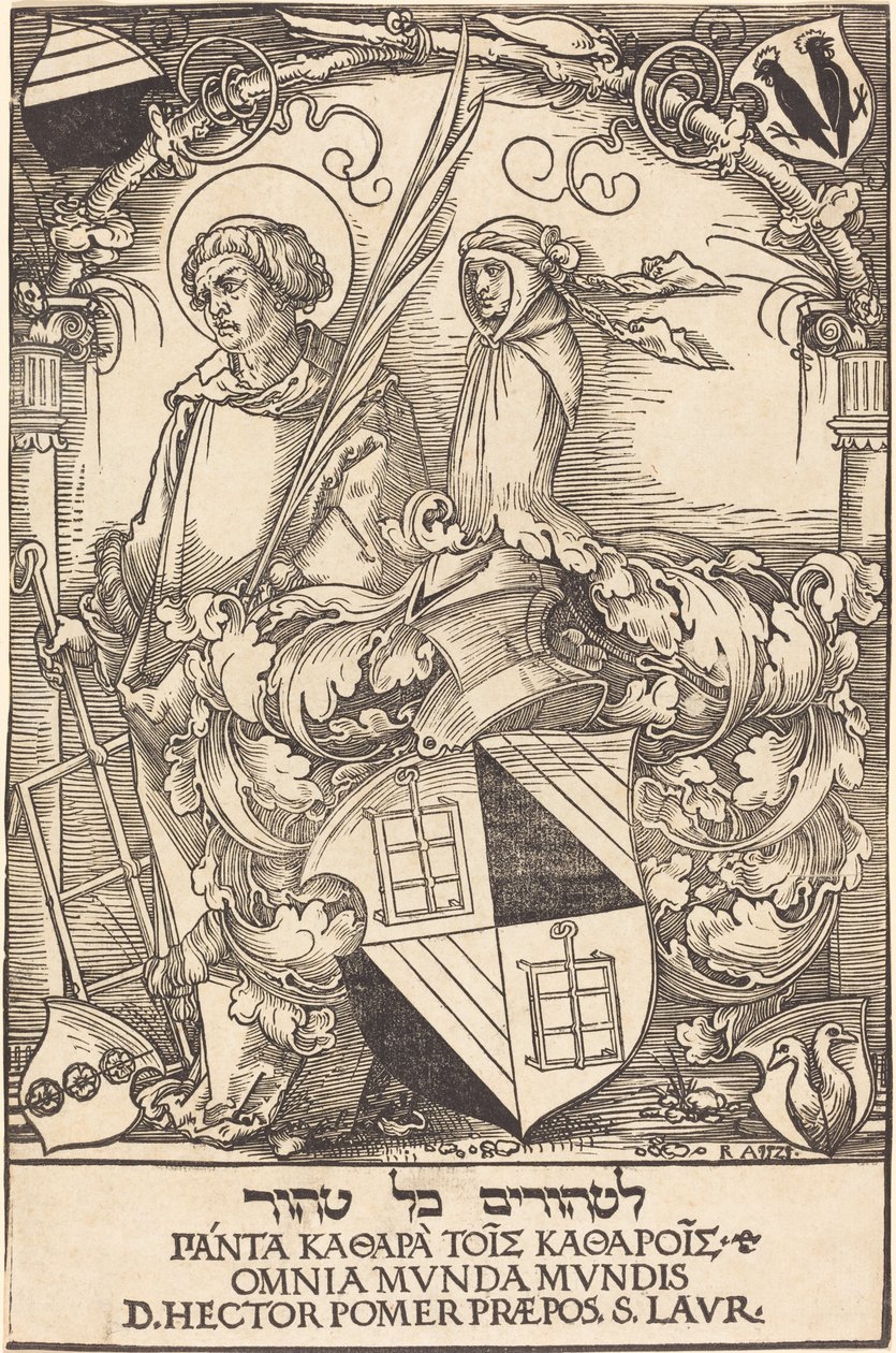 Wappen von Hector Pomer von Sebald Beham