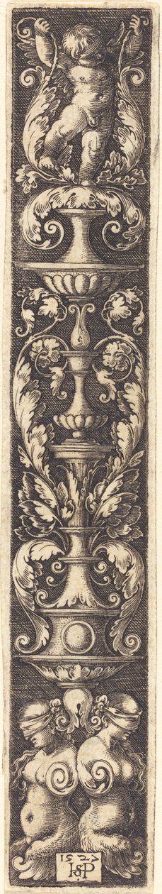 Ornament mit zwei verbundenen Frauen von Sebald Beham