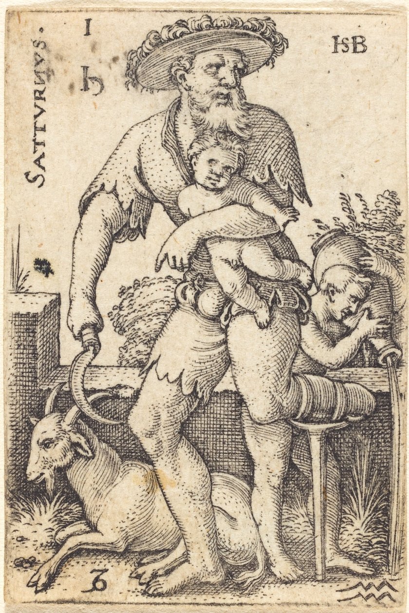 Saturn von Sebald Beham