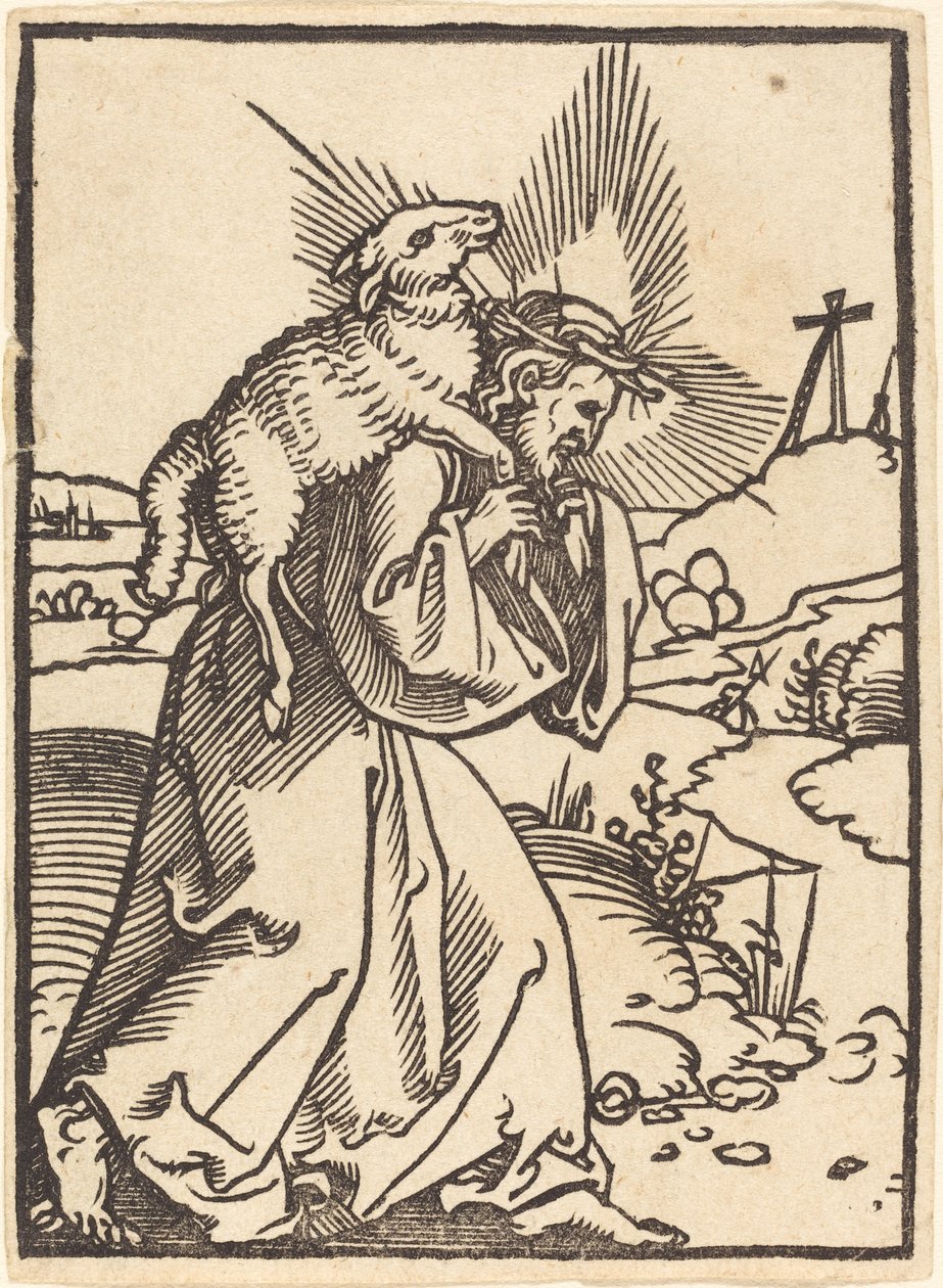 Der gute Hirte von Sebald Beham