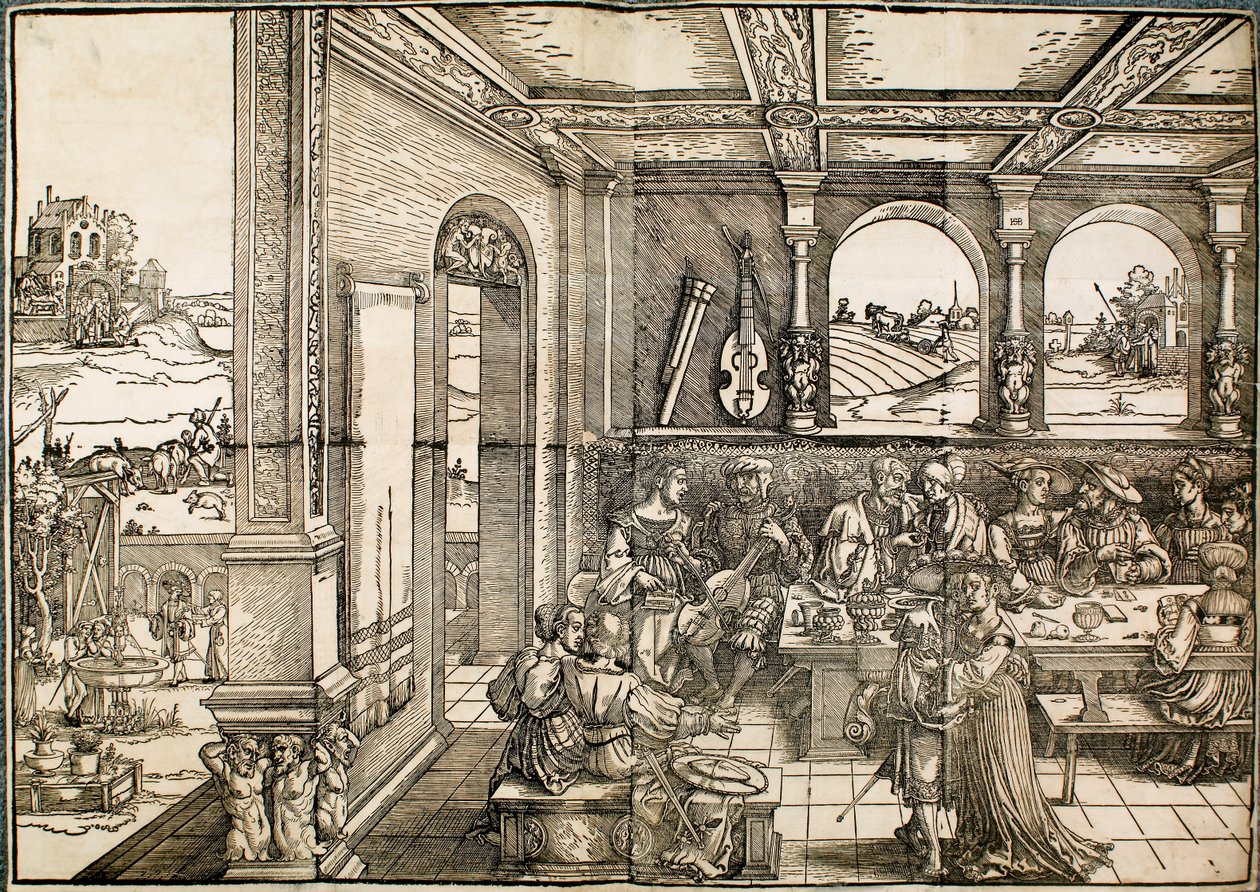 Der verlorene Sohn von Sebald Beham
