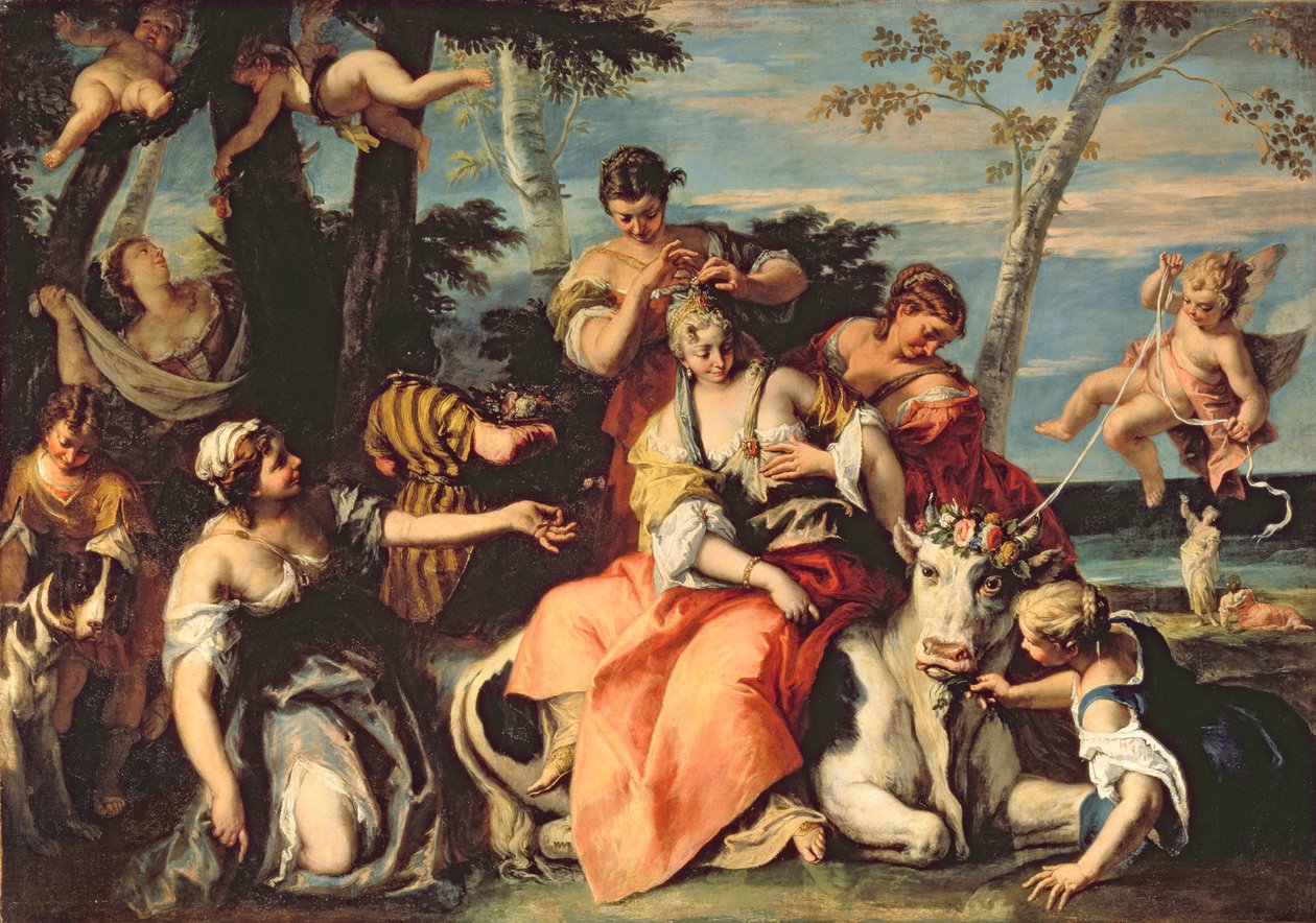 Der Raub der Europa von Sebastiano Ricci