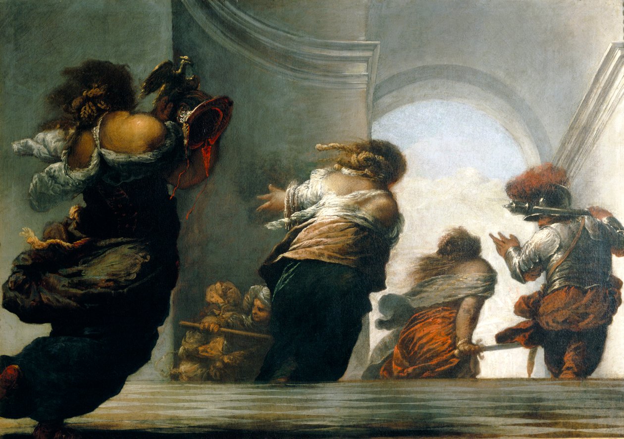 Der Tempel des Janus, 17. Jahrhundert von Sebastiano Mazzoni