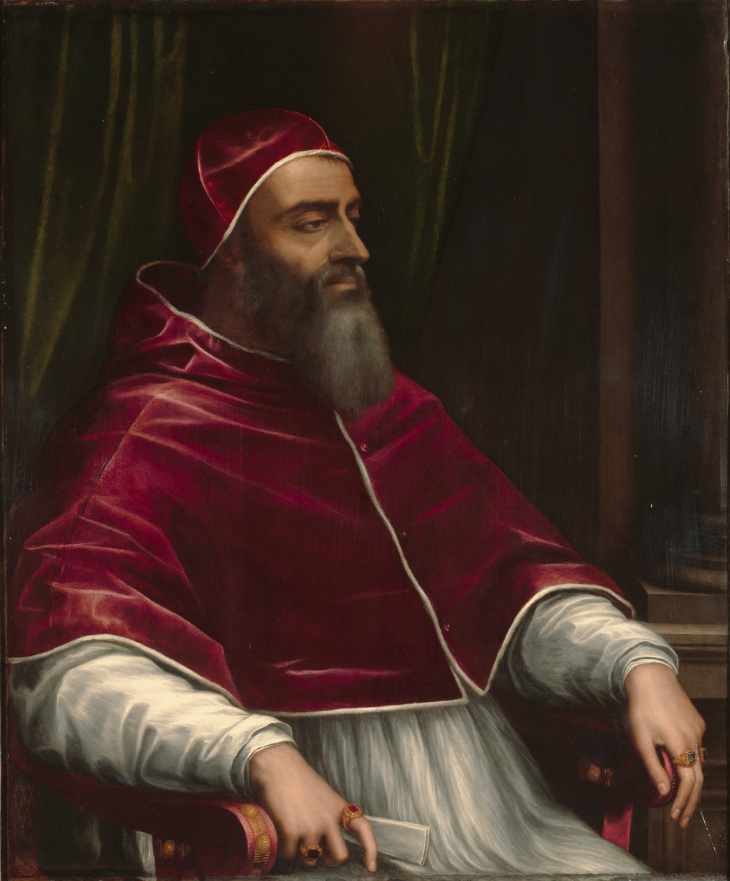 Papst Clemens VII. von Sebastiano del Piombo