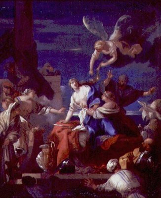 Der Tod der Dido von Sébastien Bourdon