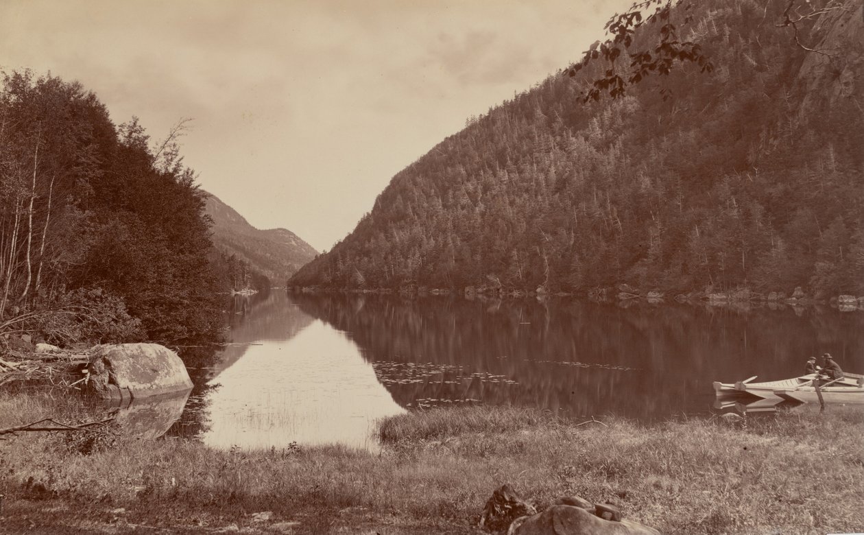 Cascade Lake, Adirondacks von Seneca Ray Stoddard