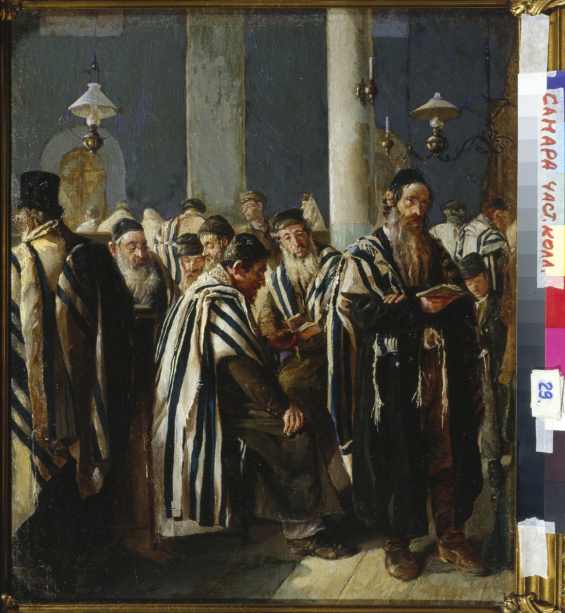 Schabbat-Gebet von Sergei Nikitich 1862 1933 Yuzhanin