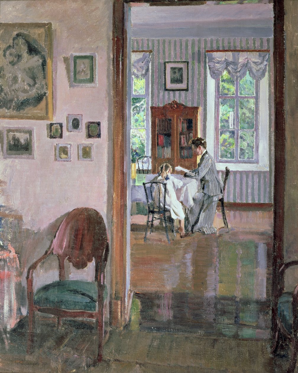 Innenraum von Sergei Arsenevich Vinogradov