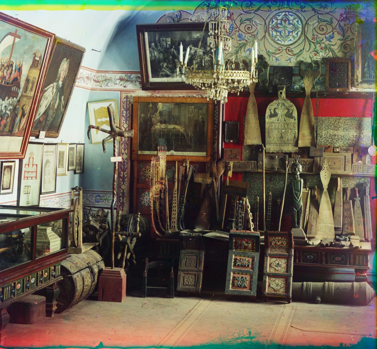 Ionas Zimmer im Rostower Kreml, 1905-1915 von Sergey Prokudin Gorsky