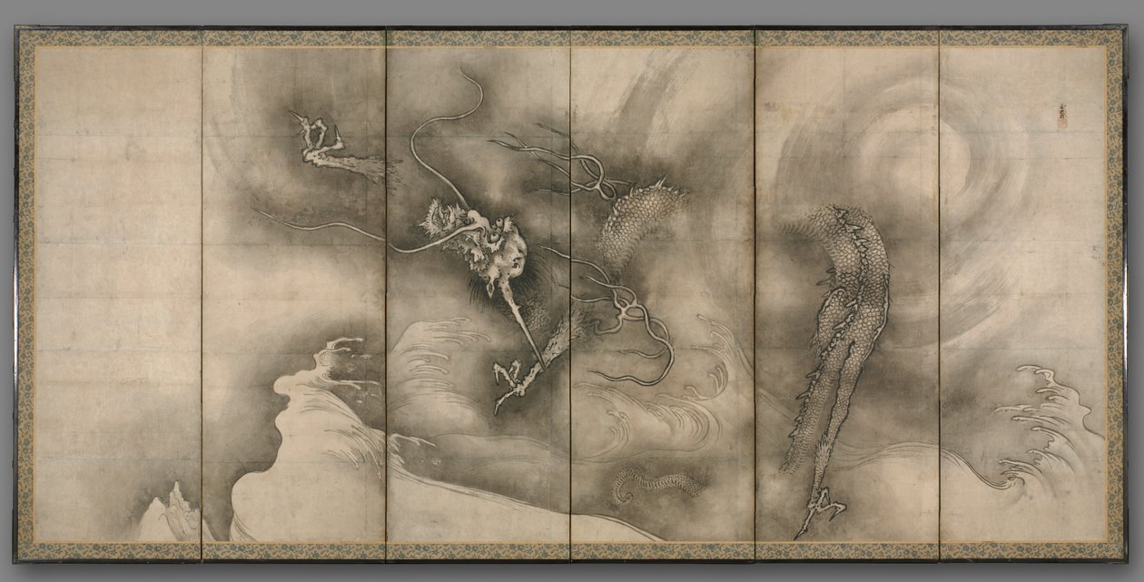 Drache und Tiger von Sesson Shukei