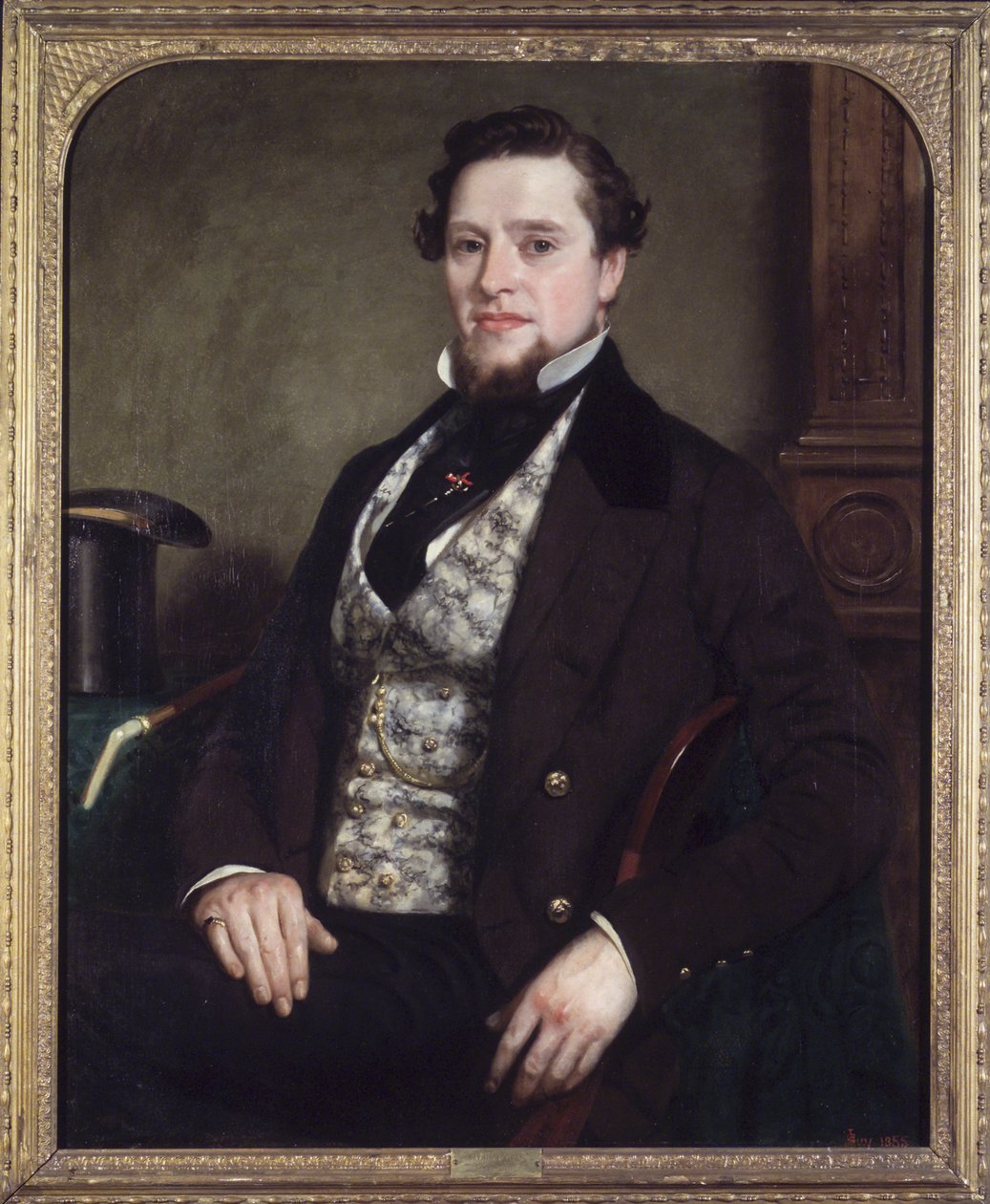 Porträt eines Gentlemans von Seymour Joseph Guy