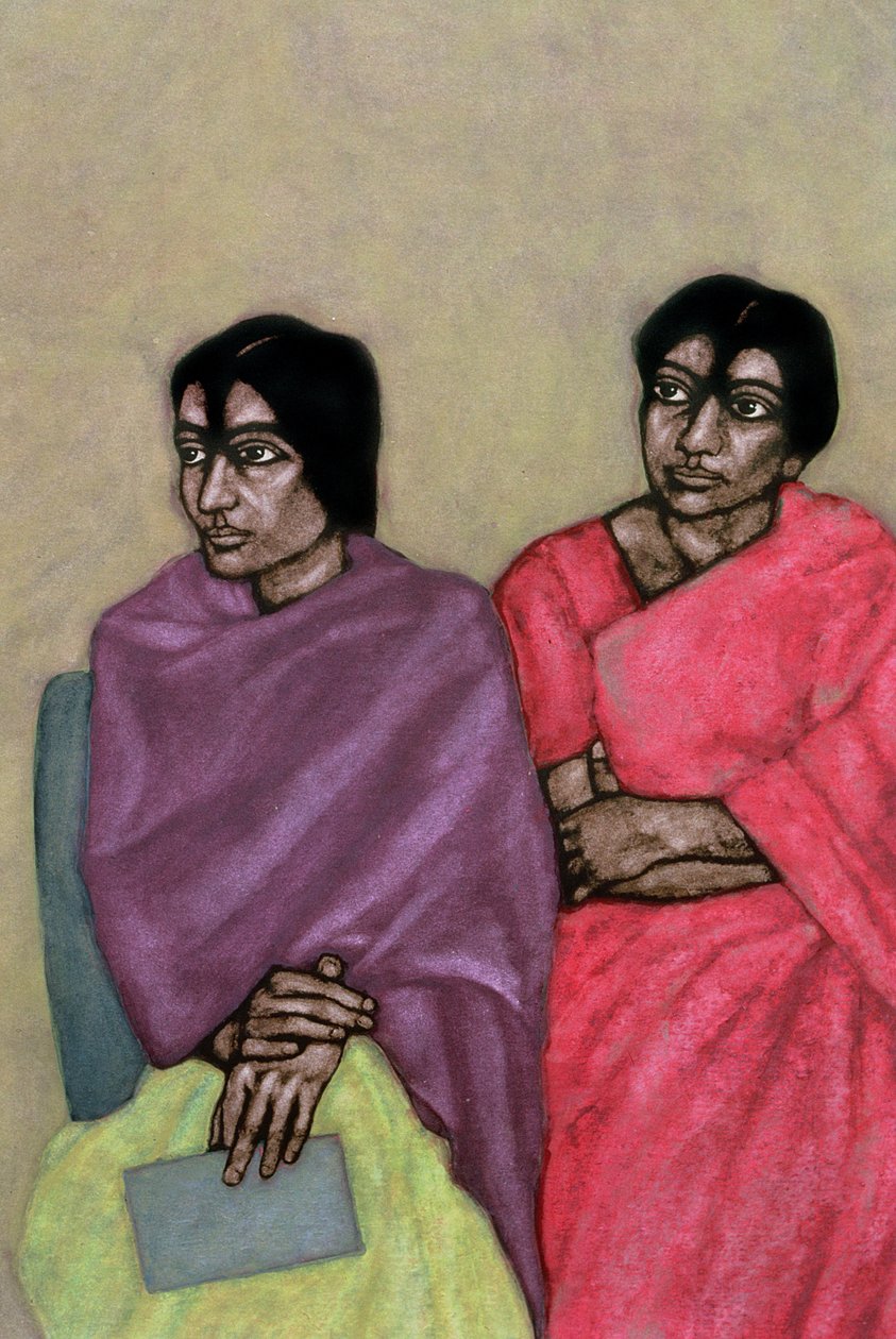 Kinderspiel, 1987 (Detail) von Shanti Panchal