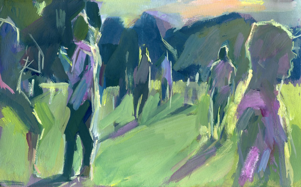 Park, Abend von Shaun Carey
