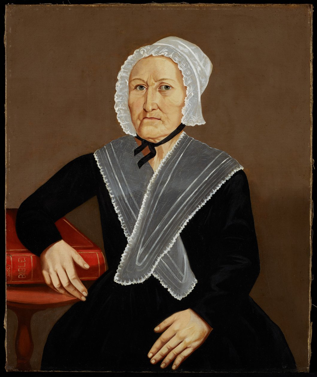 Porträt von Harriet Brown, 1845 von Sheldon Peck