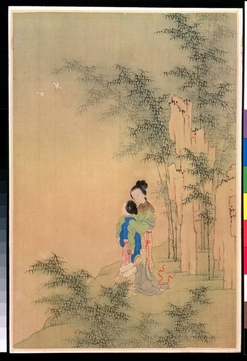Zwei umarmende Figuren von Shih Fu Chuiu Ying Shih Fu Chuiu Ying