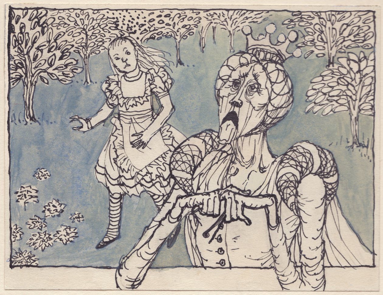 Alice und die Weiße Königin von Shirley Markham
