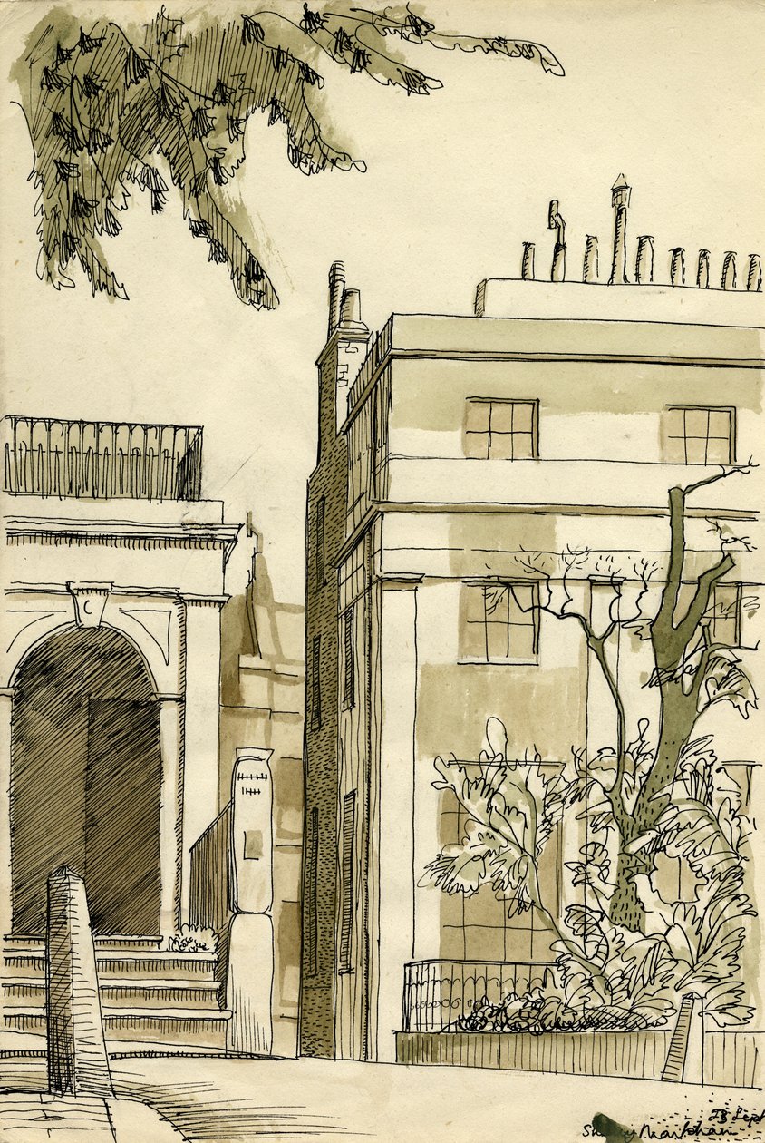Georgianische Häuser, London von Shirley Markham