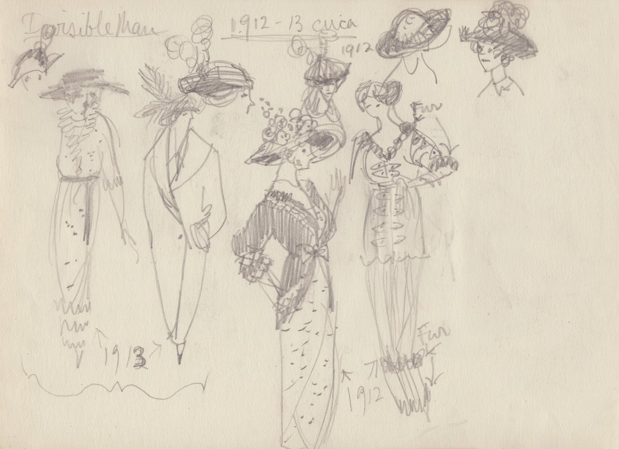 Historische Kostüme, ca. 1950 von Shirley Markham